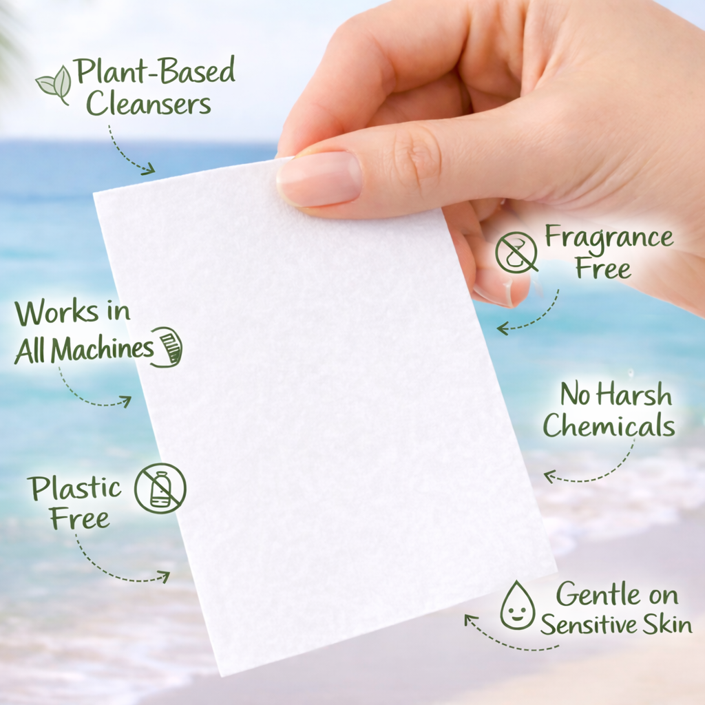 Whirl Laundry detergent Sheets - Fragrance Free