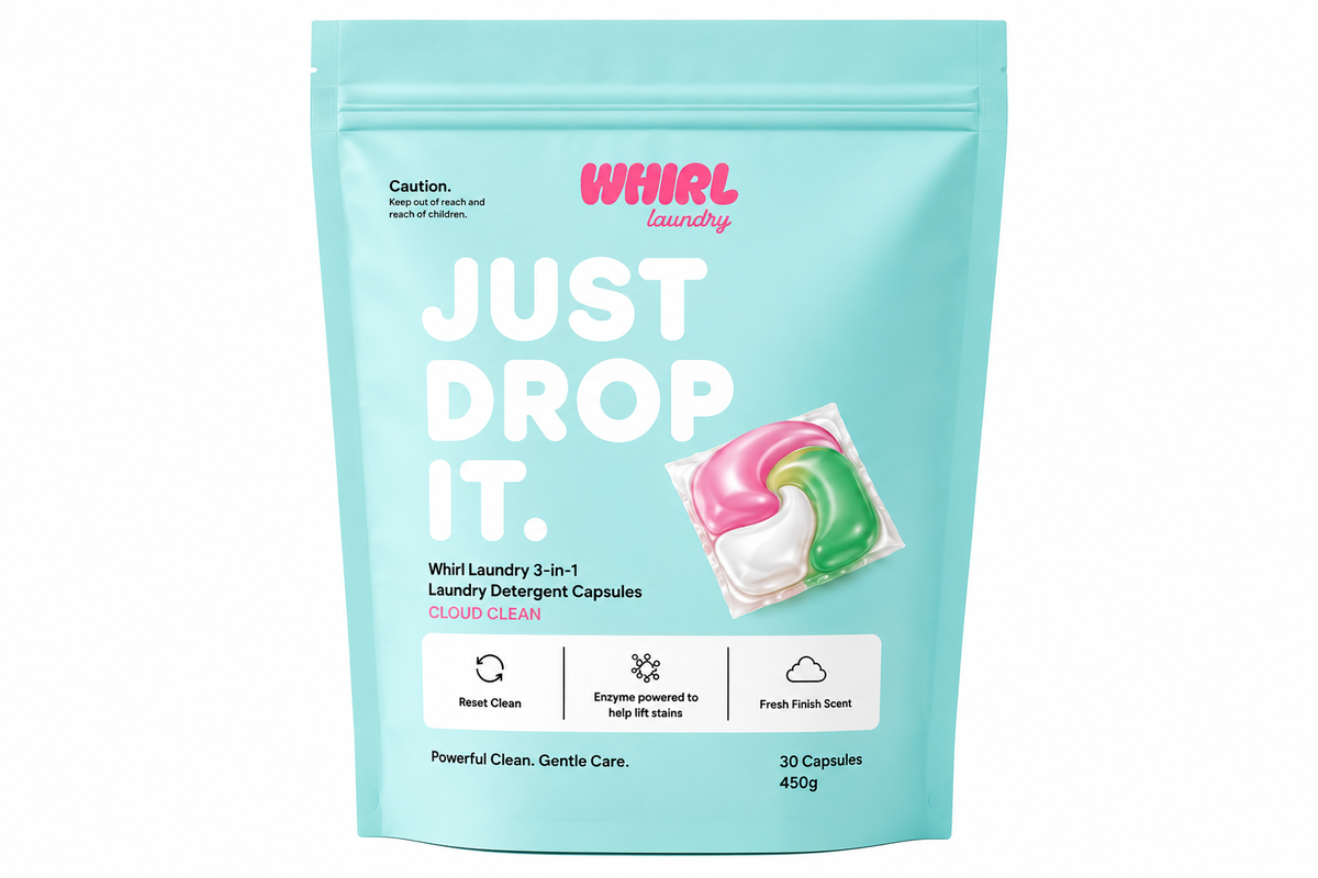 CLOUD CLEAN Laundry Capsules | 30 Pack
