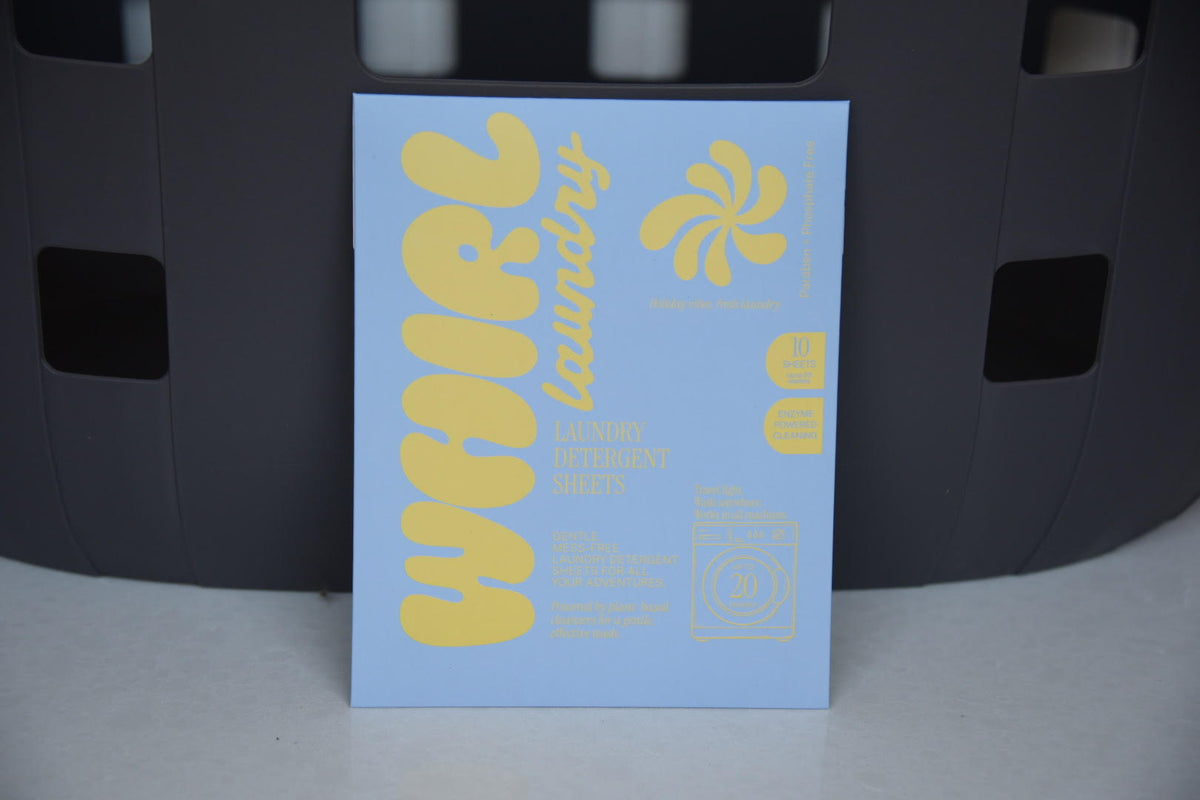 Whirl Laundry detergent Sheets - Fragrance Free